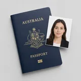 Australia Passport photo example