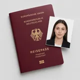 Germany Passport photo example