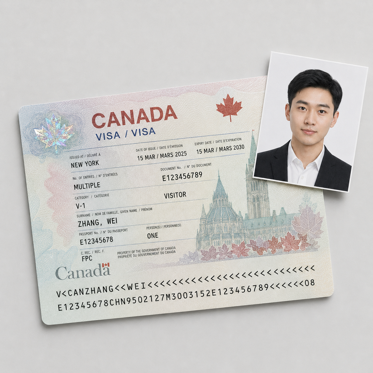 Visa illustration
