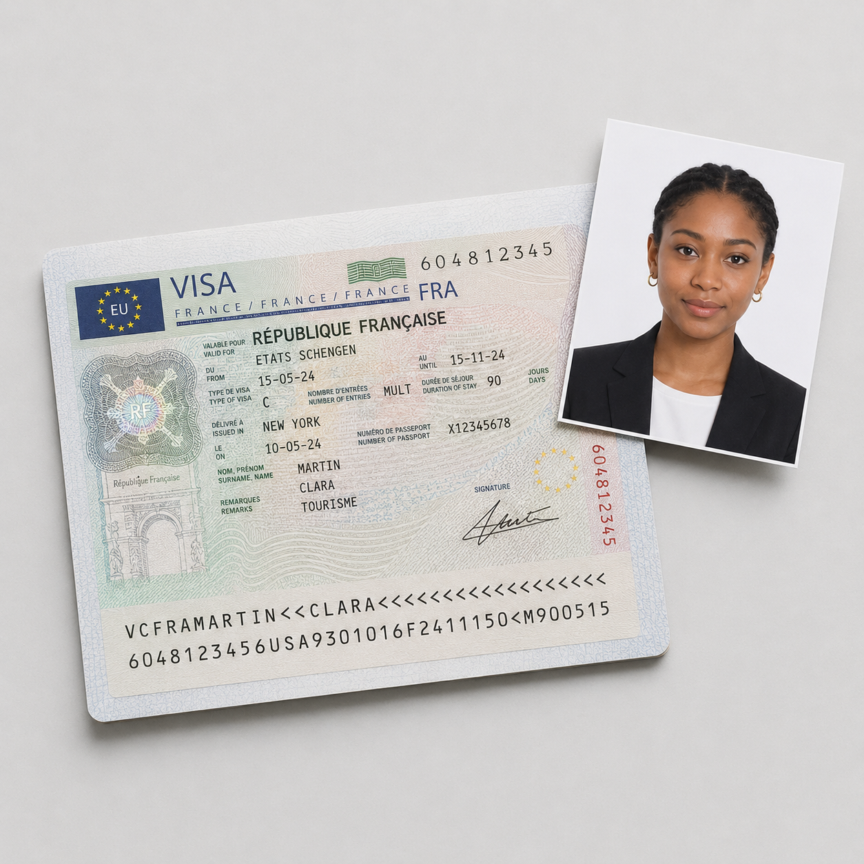 Visa illustration