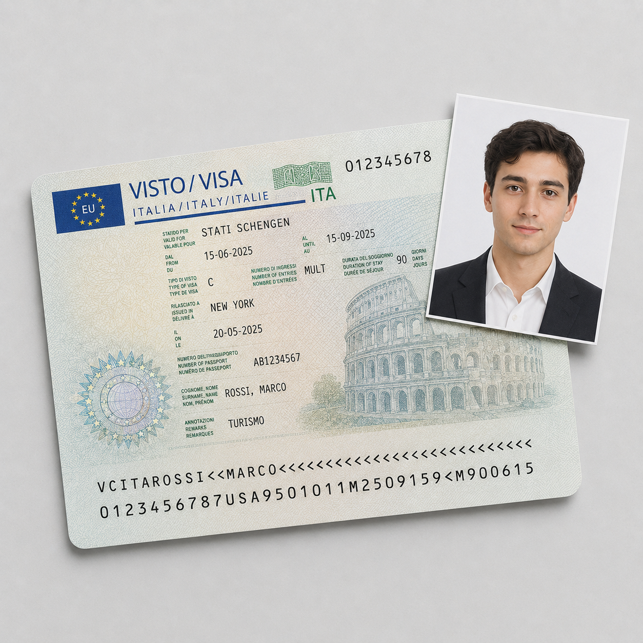 Visa illustration