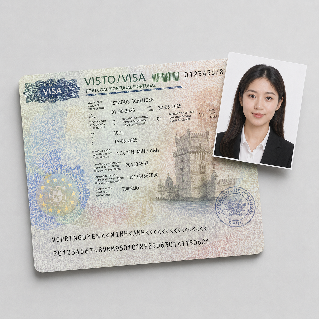 Visa illustration