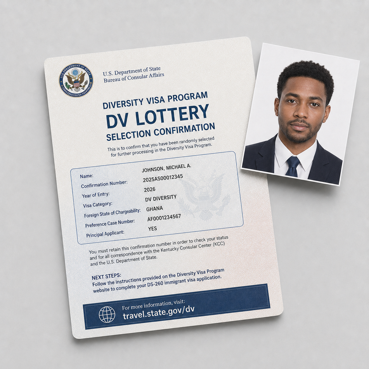 DV Lottery illustration