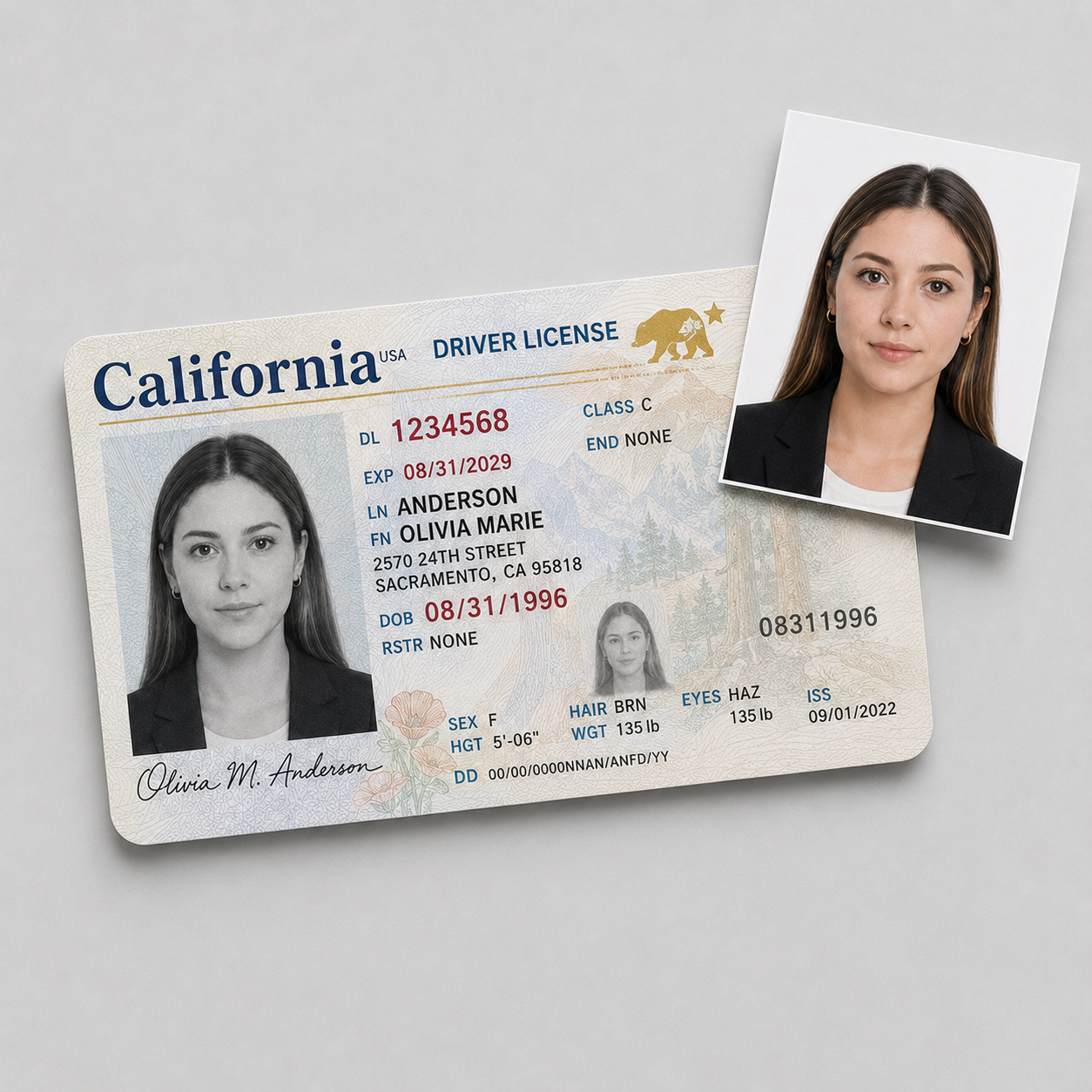 ID Card illustration